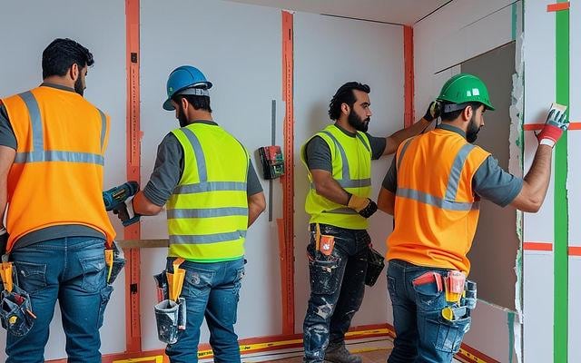 Fit-Out Works Manpower Supply trade